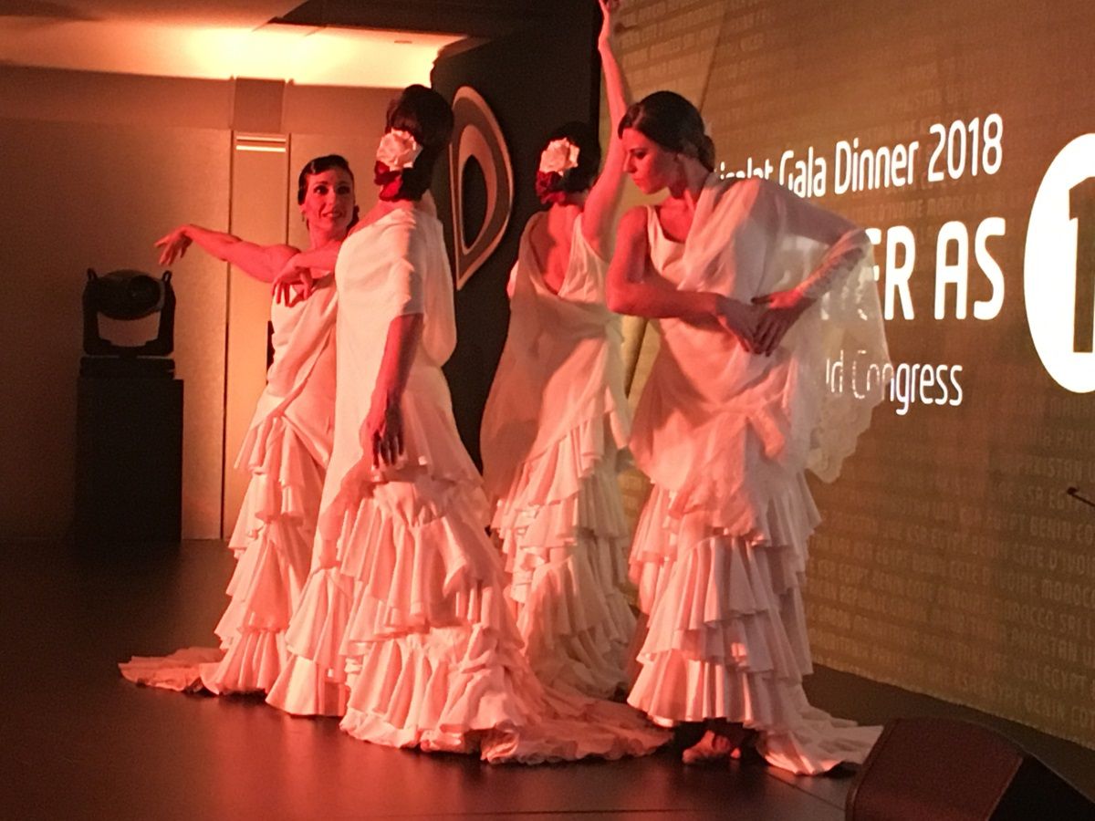 Show de flamenco de Dancem Espectáculos en el Mobile World Congress 2018