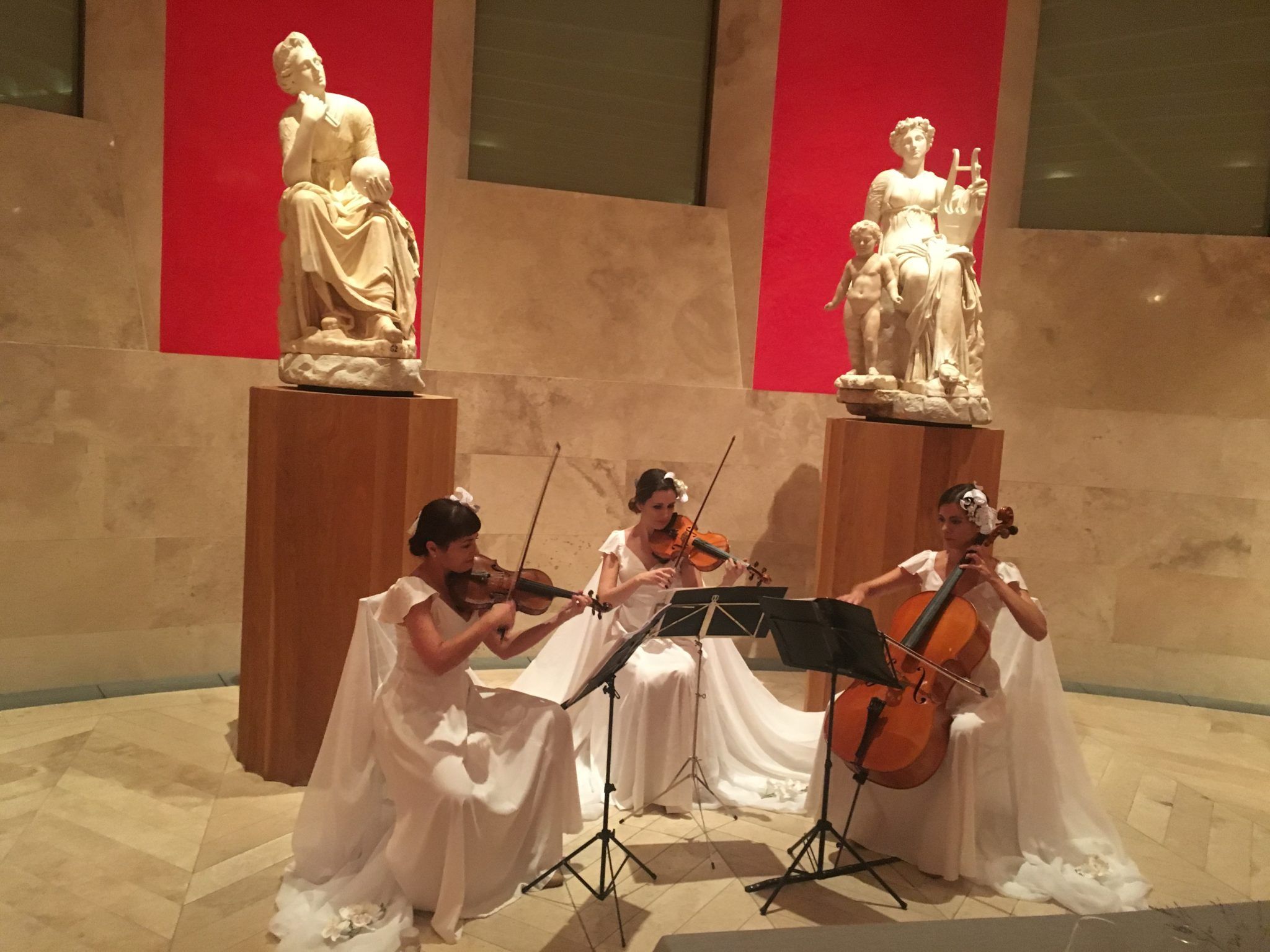 Trio de cuerda de Dancem en el Museo del Prado