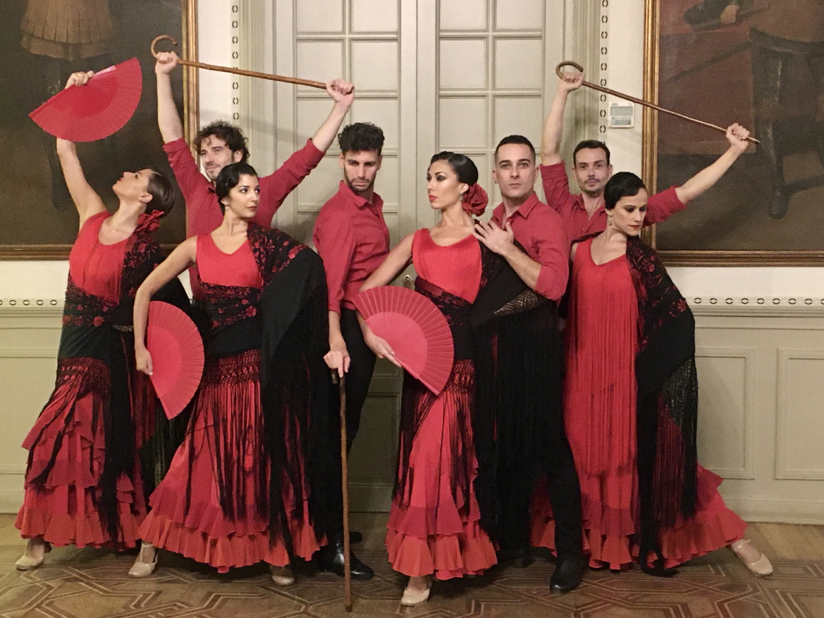 Danza española en el Castillo de Viñuelas