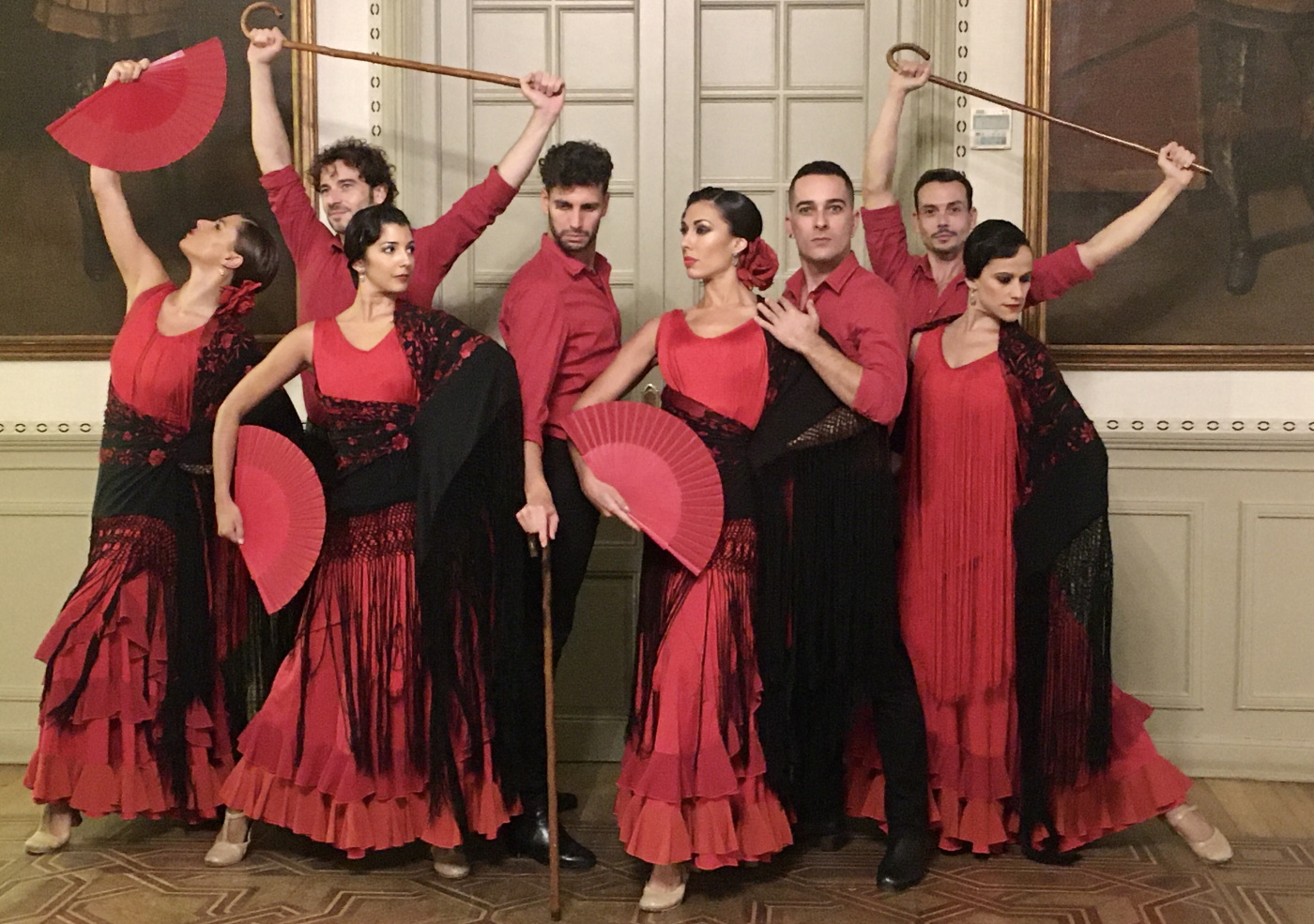 Danza española de la mano de Dancem en el Castillo de Viñuelas