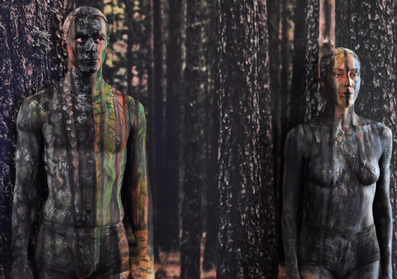 Photocall viviente con danza contemporánea