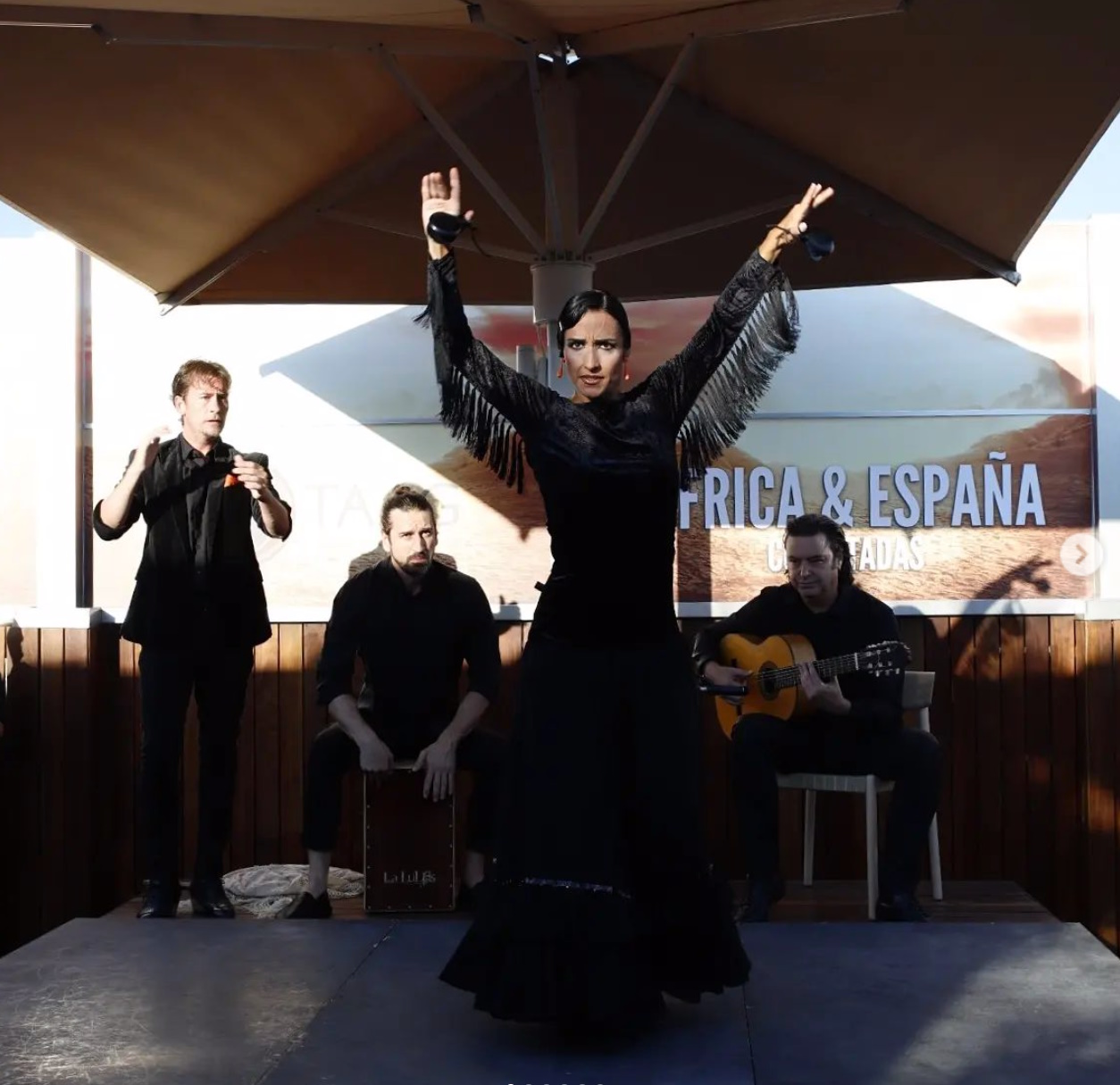 Flamenco show nueva ruta España-Luanda